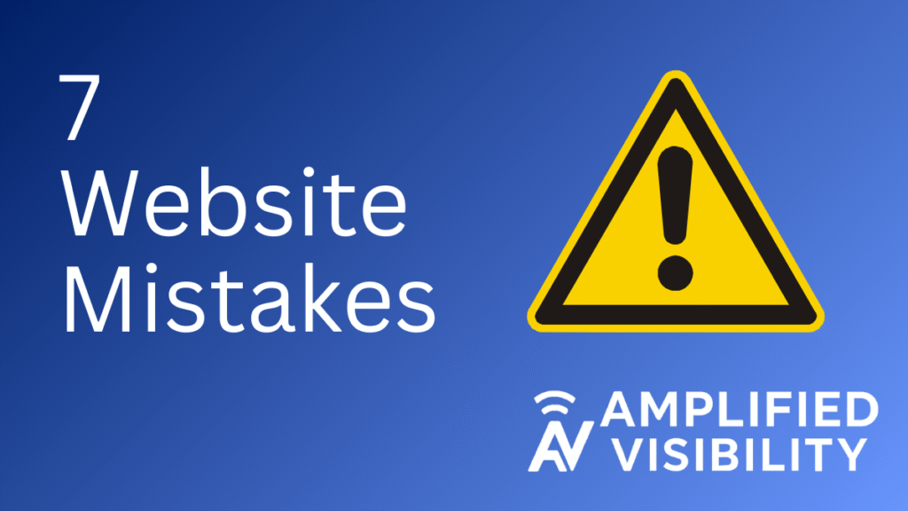 Avoid the 7 most common website mistakes. Learn easy fixes to boost trust, traffic, and leads for your business.